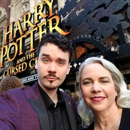 The picture of Ina Hyland with his mother Melissa D. Canaday. 